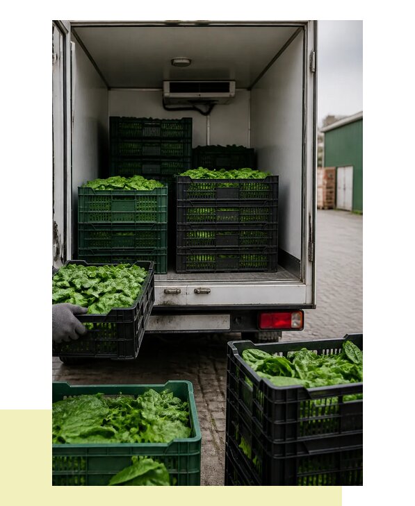 Перевозка шпината в Лениногорск с сохранением свежести продукции
